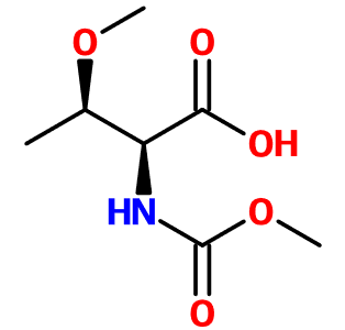 (image for) MC003216 N-(Methoxycarbonyl)-O-methyl-L-threonine